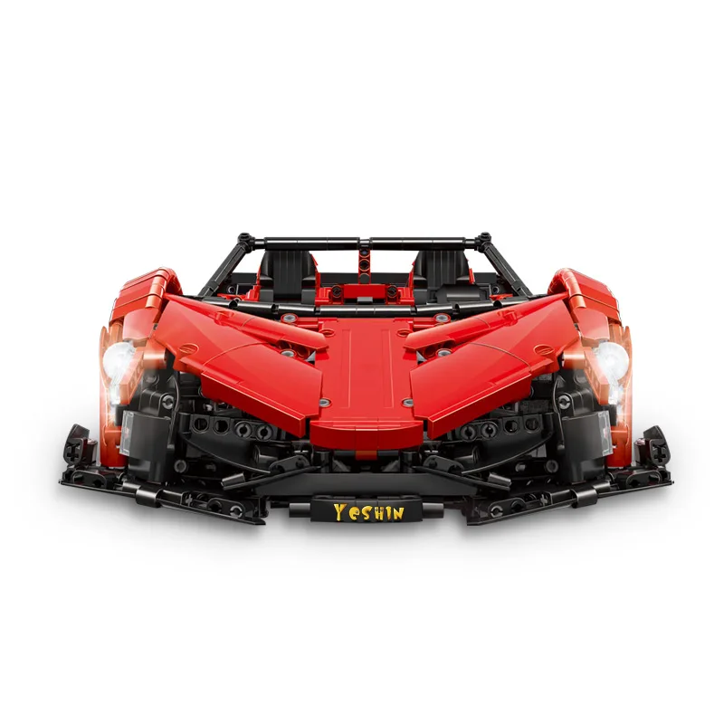 LP 20091 Yeshin приложение RC автомобиль MOC-10559 Veneno Roadster с функцией двигателя набор