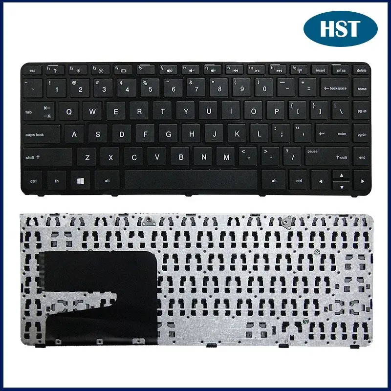 

Black US Keyboard For HP 14N G14 14-N029 Q129 248 245 240 246 G3 F112 14-R US Laptop Keyboard Replacement Tested