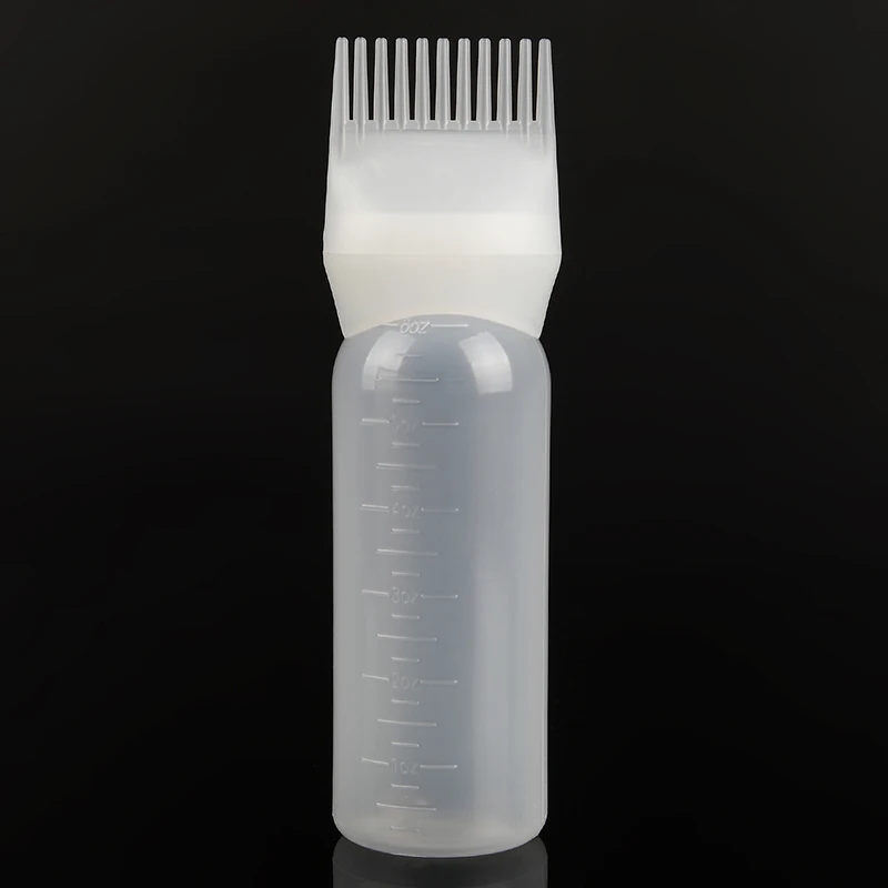 Раздаточная кисть-аппликатор для окрашивания волос в салоне бутылка химической