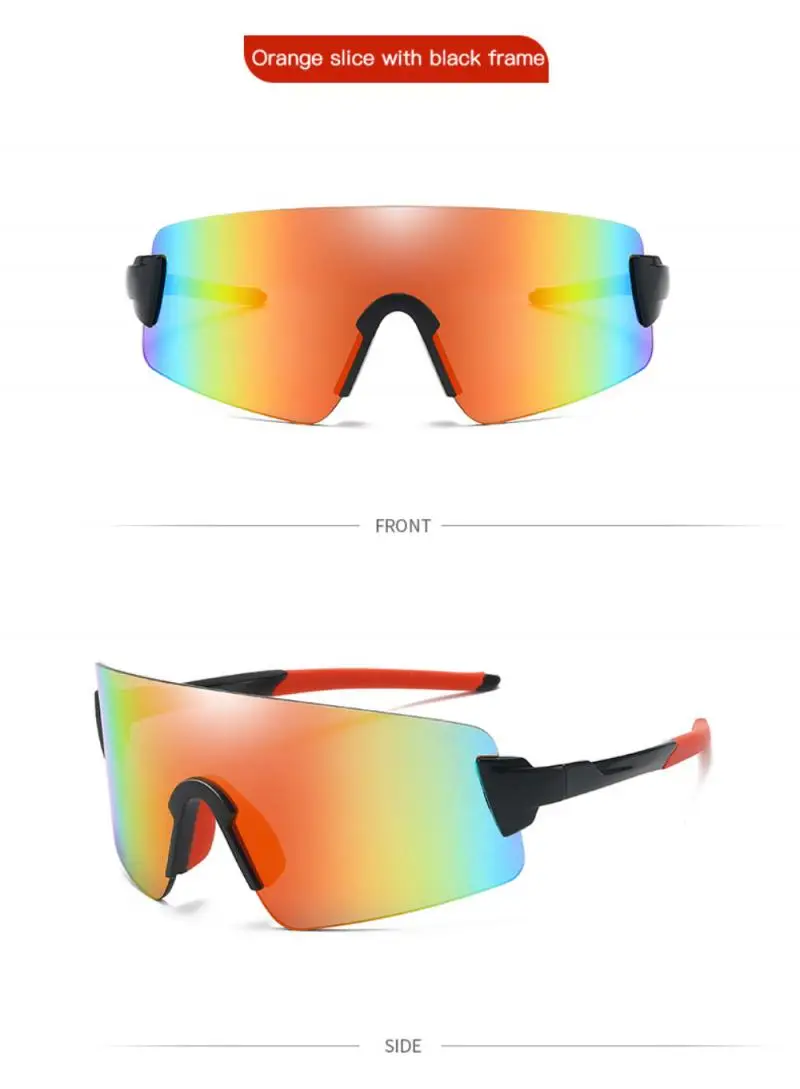

2021 Bicycle UV400 Sunglasses Outdoor Sports Windproof True Film Colorful Lens Sunglasses Fishing Hiking Sunglasses Men Woman