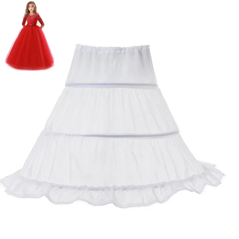 Пышная юбка-пачка для девочек детская Нижняя юбка торжественных случаев платье с