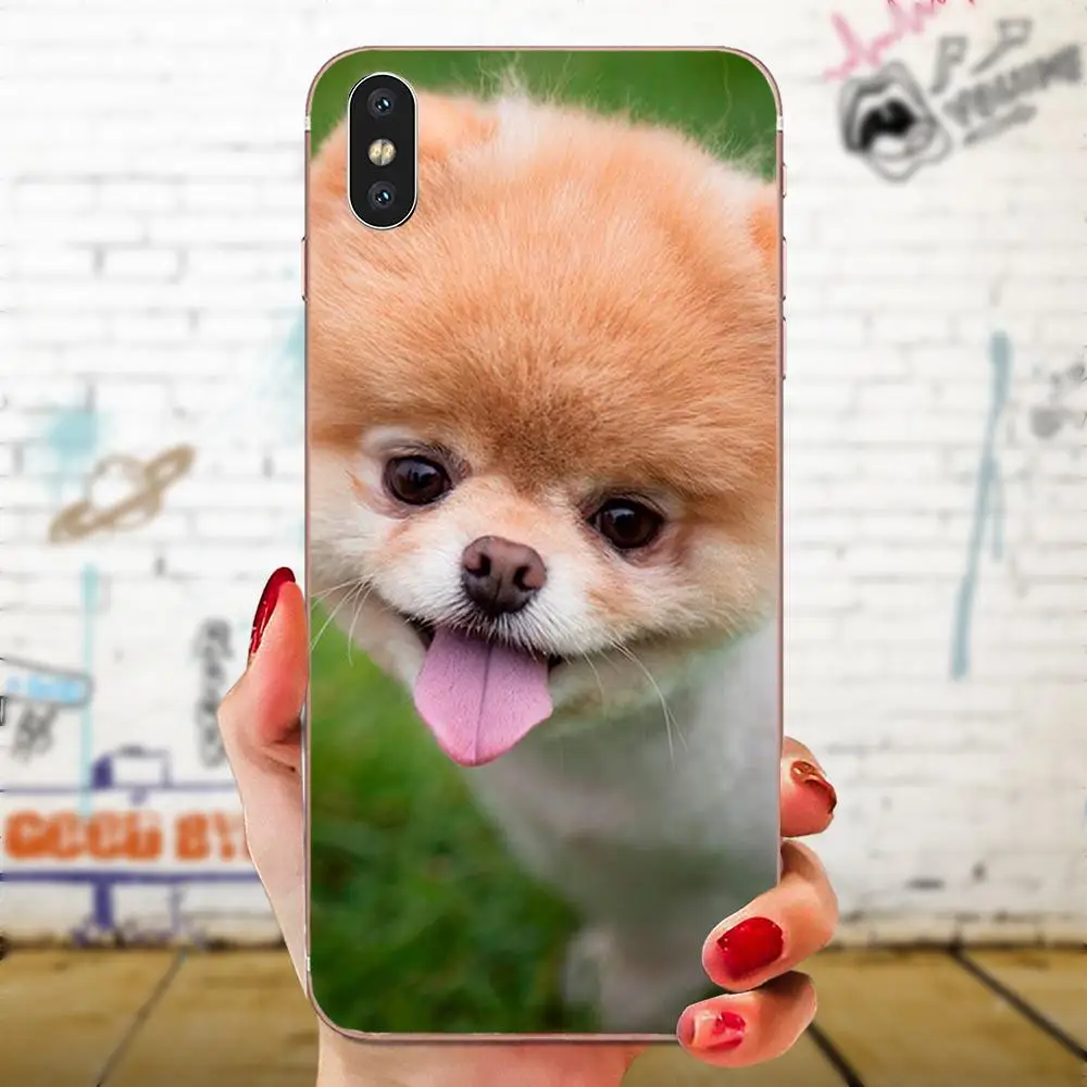 Прозрачный TPU чехол для Huawei Honor 4C 5A 5C 5X6 6A 6X7 7A 7C 7X8 8C 8S 9 10 10i 20 20i Lite рro шпиц собаки - Цвет: as picture