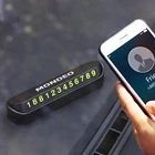 Автомобильный карточка с телефоном для временной парковки номер карты пластина Стикеры для Ford Mondeo mk3 mk4 mk5 стайлинга автомобилей