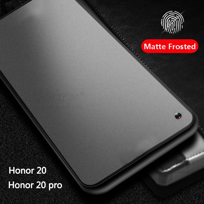 Матовое стекло без отпечатков пальцев для huawei honor 20 pro Защитная пленка экрана