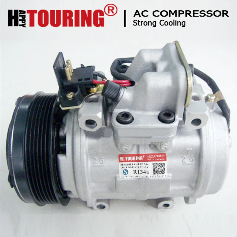 10PA15C AC компрессор для автомобиля Mercedes Benz W124 W126 W201 190 0002301111 0002302411 0002340611 0031317001 0031319501 0002301211