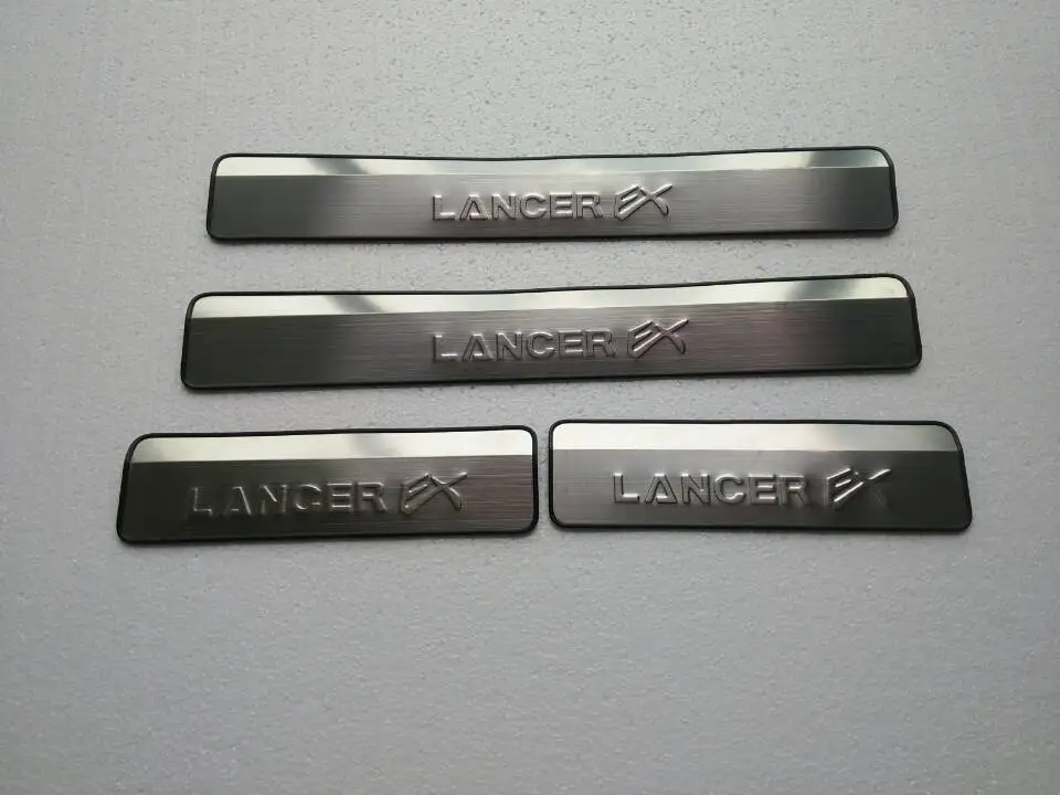 Высококачественная накладка из нержавеющей стали/порог для Mitsubishi lancer EX 2010 2019