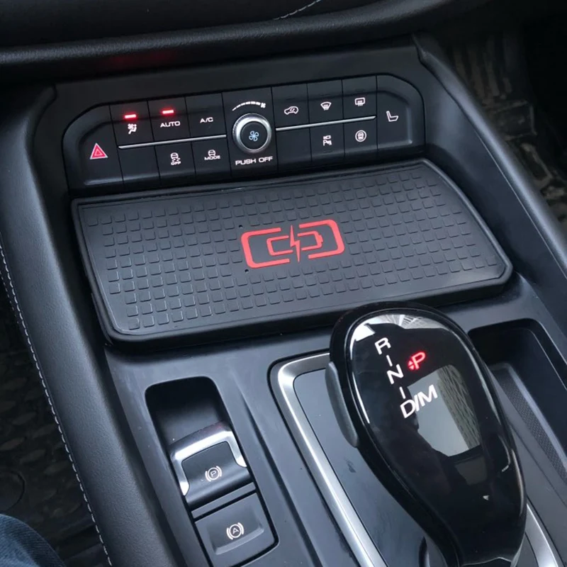 Автомобильное беспроводное зарядное устройство подлокотник коробка для