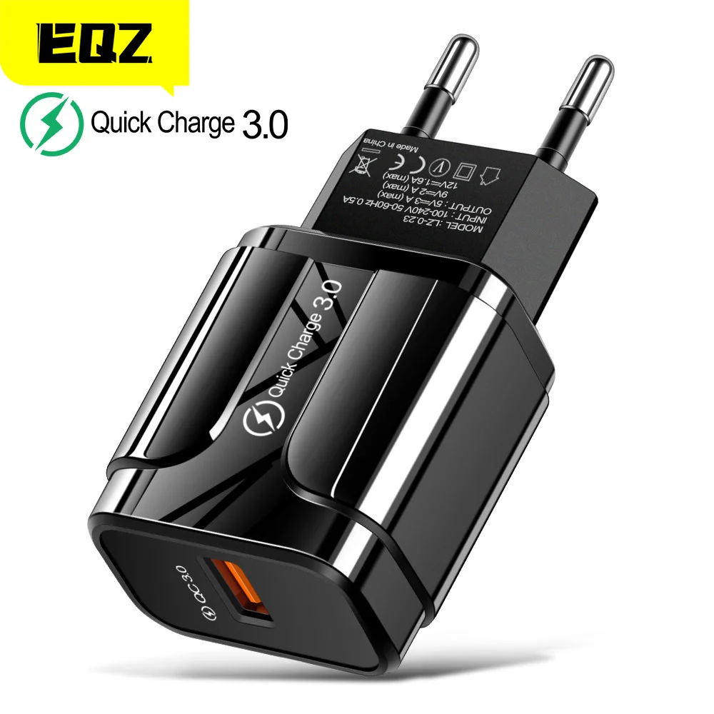 18 Вт Quick Charge 3 0 USB зарядное устройство QC 4 Подключите телефон/быстрое адаптер для