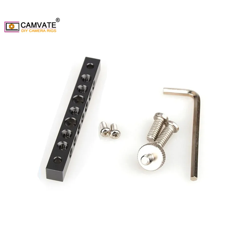 Прохладный брусок для сыра CAMVATE из алюминиевого сплава с отверстиями винтов 1/4