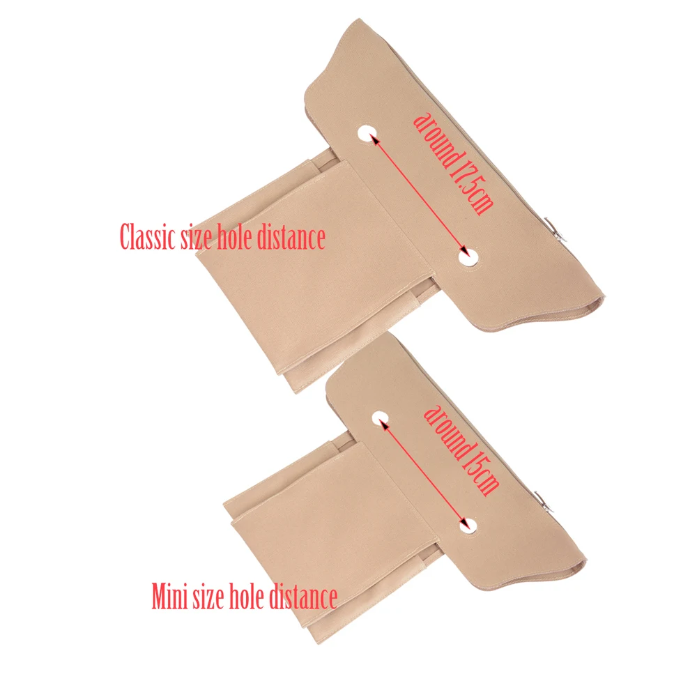 Новый классический мини-органайзер из холщовой ткани накладная внутренняя