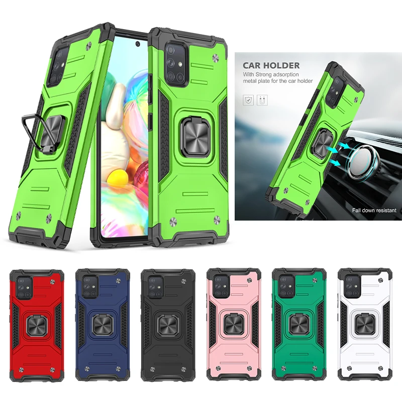 

For Samsung Galaxy A10 A20 A30 A50 A70 A10S A20S A30S A50S A10E A20E Magnet Armor Case for A01 A11 A21 A31 A41 A51 A71 5G A21S