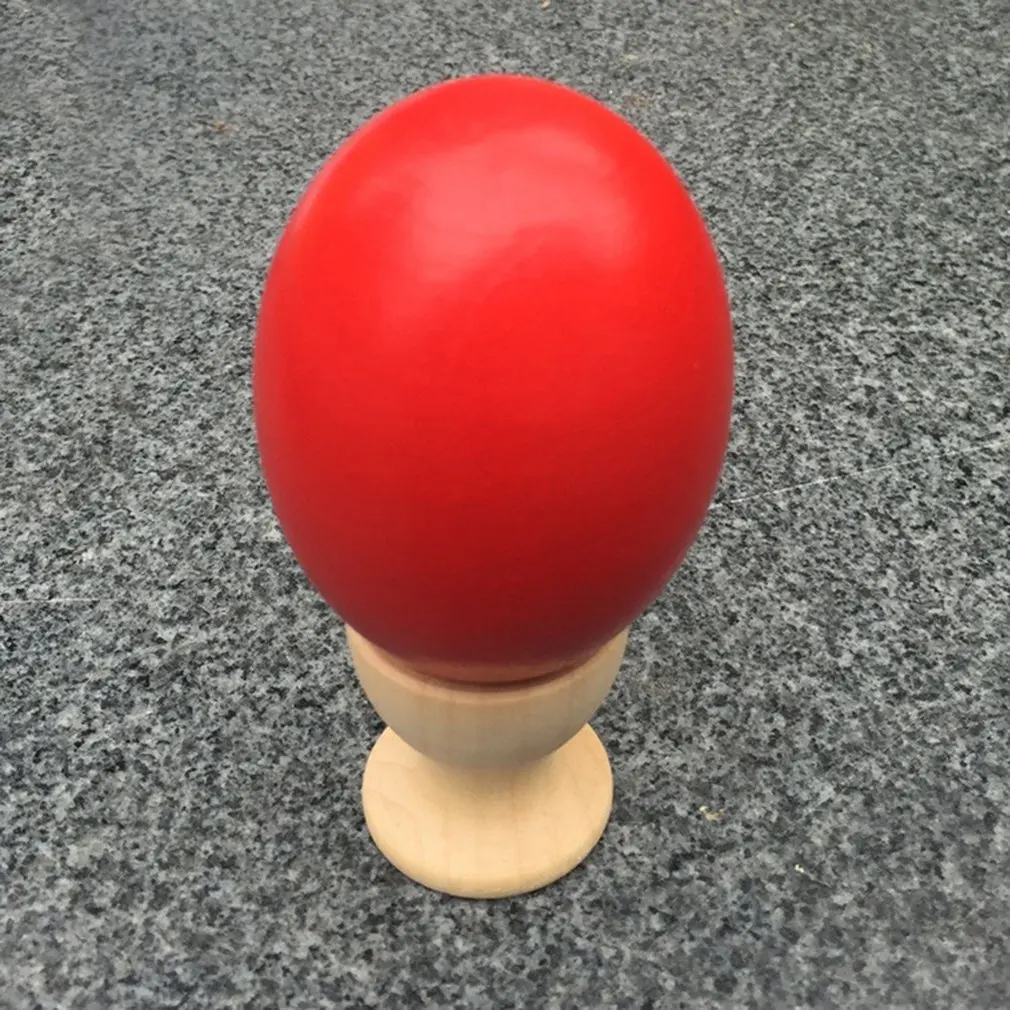 Красочные Ультра реалистичные DIY моделирование Деревянное яйцо твердой