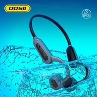 dosii swimming waterproof headphones bone conduction headsets ipx8 16gb mp3 player bluetooth for xiaomi sport earphone 2021 new