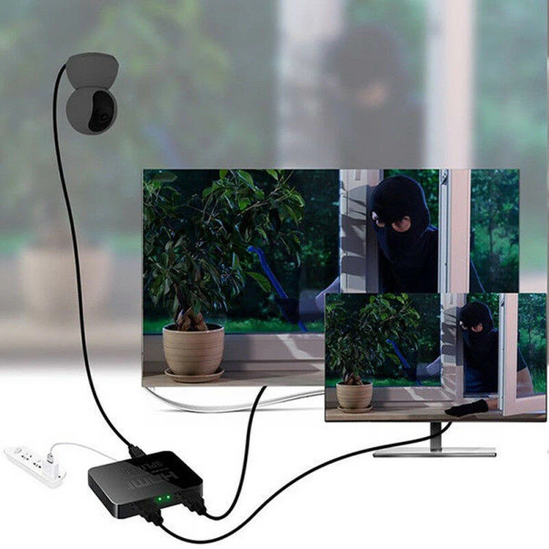Larryjoe HDCP 4K HDMI split ter Full HD 1080p видео HDMI коммутатор 1X2 split 1 in 2 Out усилитель двойной дисплей для HDTV DVD