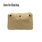 Новая водонепроницаемая внутренняя подкладка, карман на молнии для Obag Glam Для O bag Glam, женская сумка через плечо