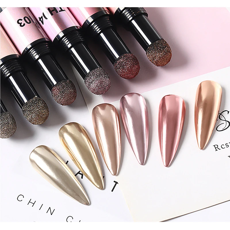 Новинка 2020 Лидер продаж 6 цветов искусственная ручка для ногтей с волшебным