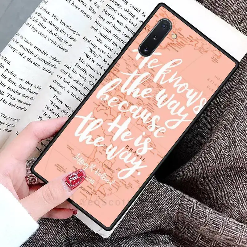 

Bible Phone Case For Samsung Galaxy S8 S9 S10 Plus S10E Note 3 4 5 6 7 8 9 10 Pro Lite cover