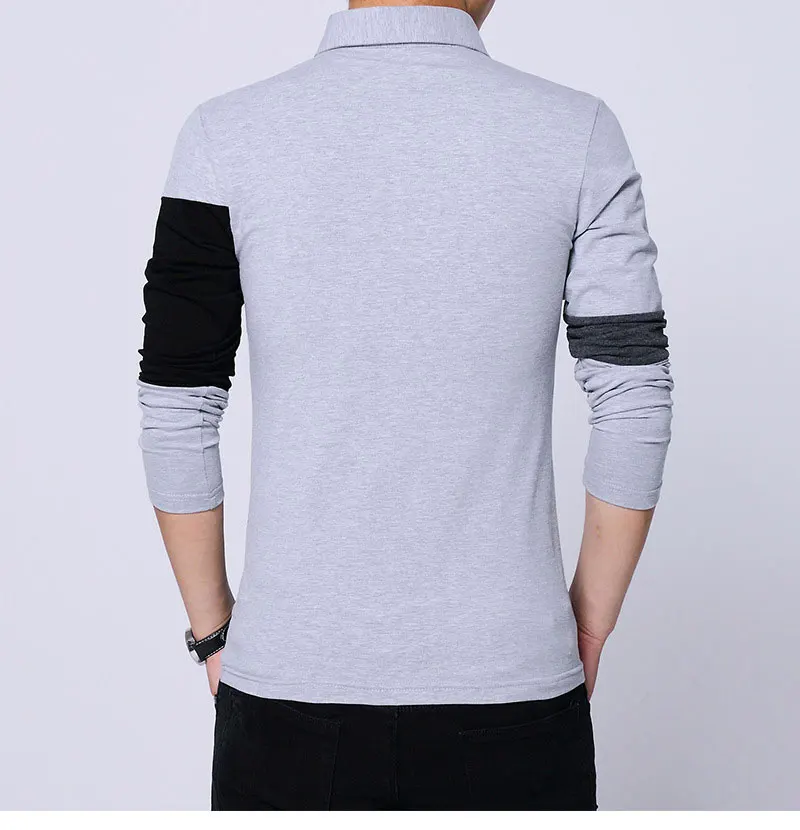 

Zoulv High Quality Big Size Men Shirt 5XL Patchowrk Shirt 2021 Autumn Winter Men Clothing Polo Shirt Men Long Sleeve