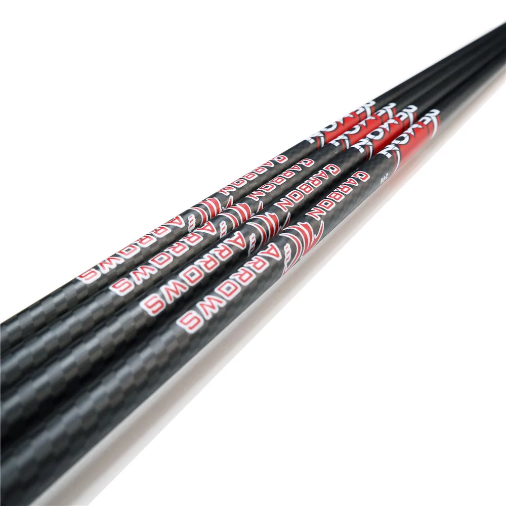 Стрельба из лука углеродные охотничьи стрелы позвоночник 340 с ТПУ лопасти советы