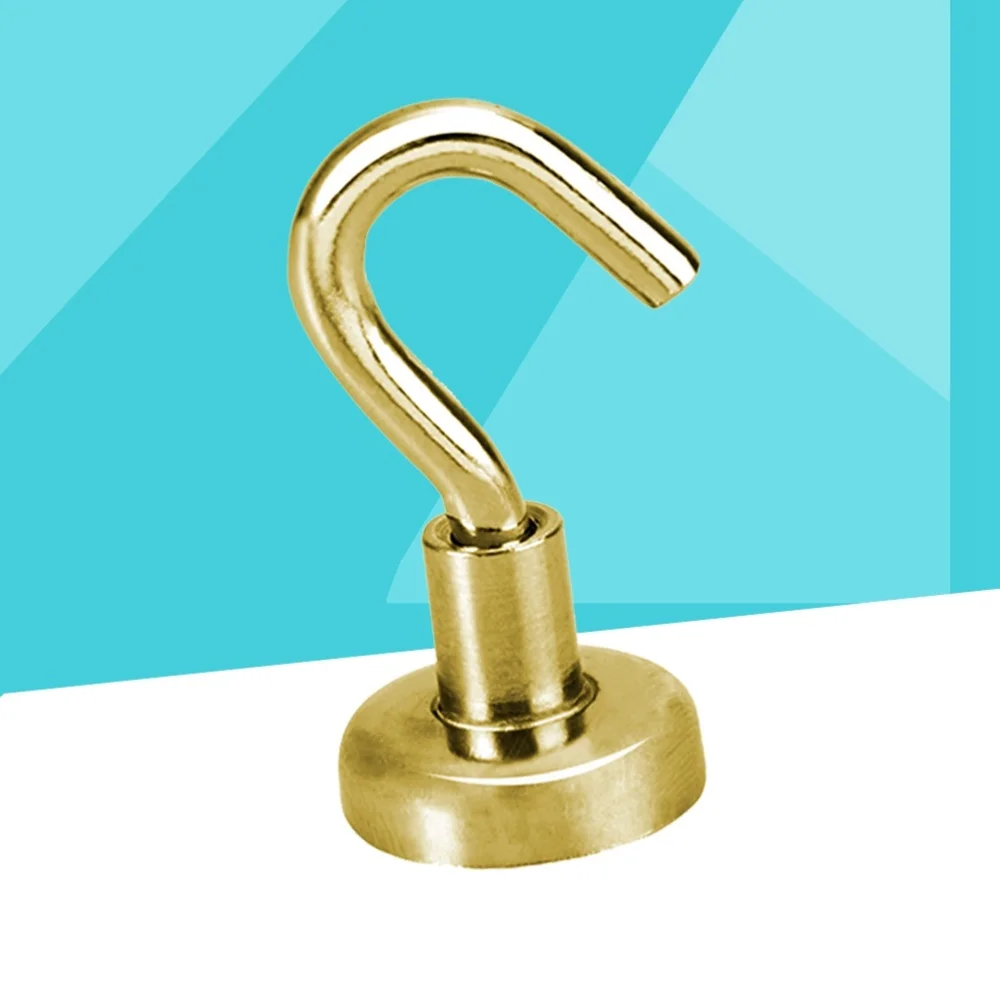 

10 pcs Super Strong Magnetic Hooks for Storage and Organization Heavy Duty Hook Holder