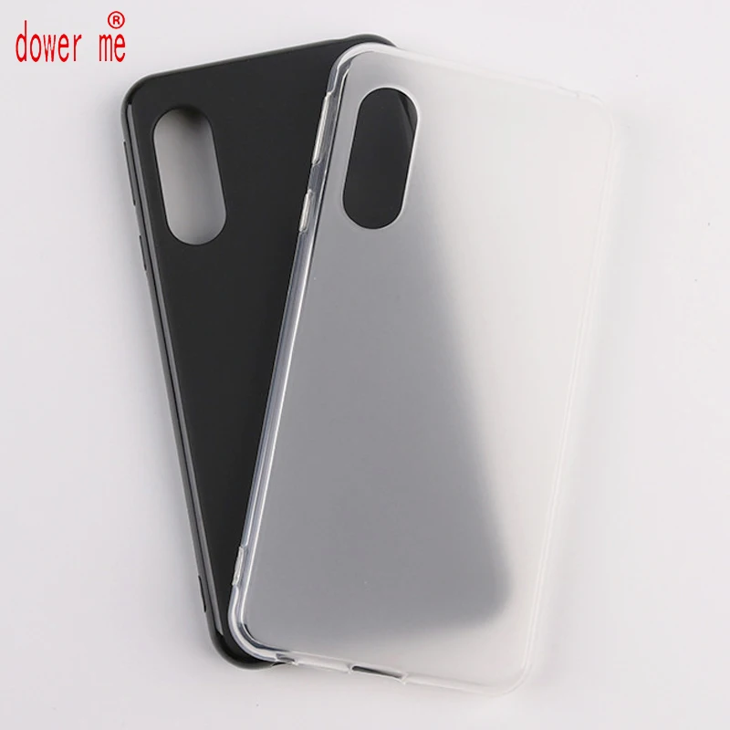 Dower me в наличии! Защитный Мягкий Черный чехол из ТПУ для смартфона Sharp Aquos