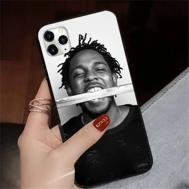 

American rapper Kendrick Lamar Phone Case for iPhone 11 12 pro XS MAX 8 7 6 6S Plus X 5S SE 2020 XR Anti-fall protective funda