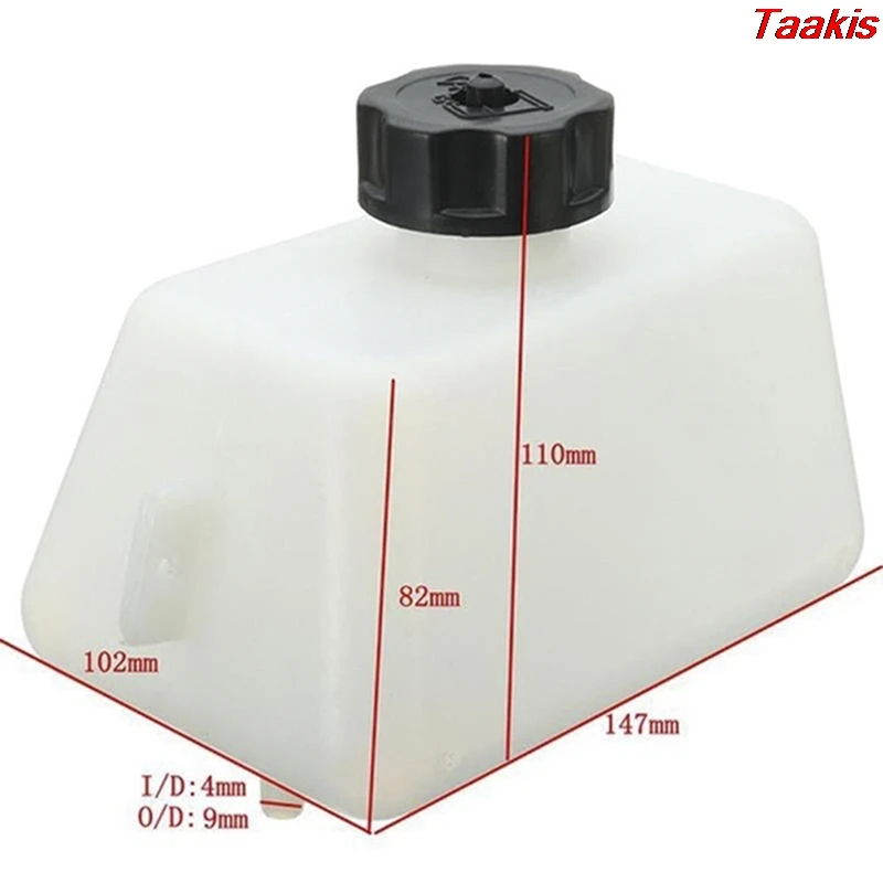 

1pc White Plastic Motorcycle Petrol Fuel Tank For Mini Motor Dirt Bike Dirtbike Filter 1L Motorcycles Accessories