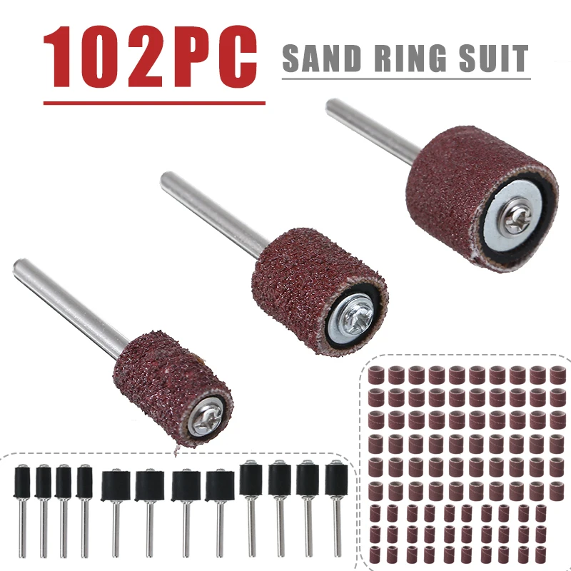 Шлифовальные ленты 102 шт./лот барабанные втулки оправки шлифовальные