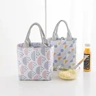 YUECIMIE Портативная сумка для ланча для женщин, сумка-тоут на шнурке, сумка-холодильник с термоизоляцией, сумка для бэнто, изоляционная сумка для бутылок с молоком