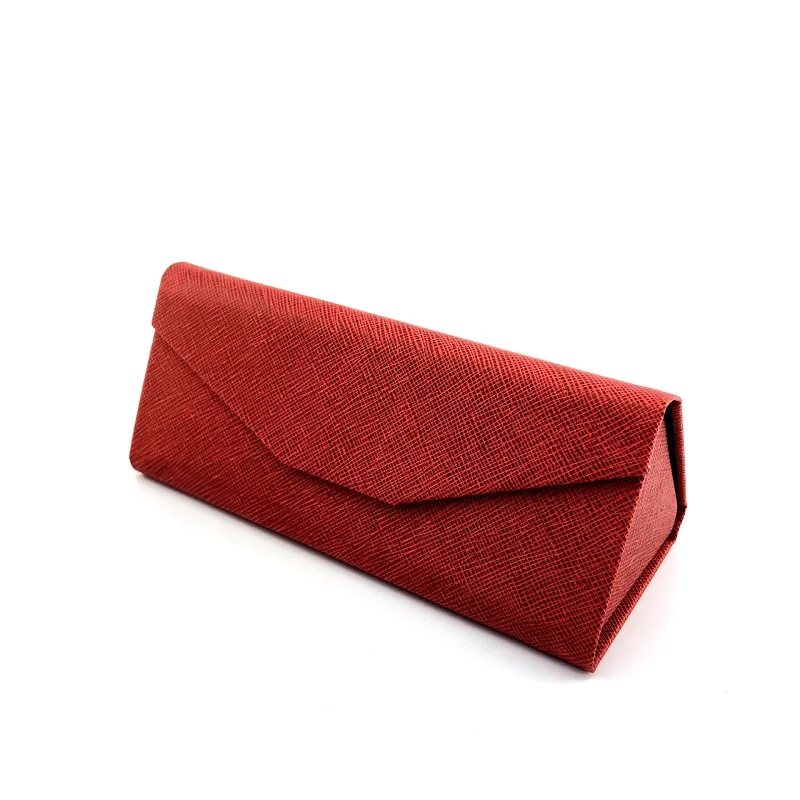 LONSY высококачественный Чехол для очков ручной работы модный бренд Треугольные