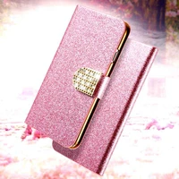 alcatel 1s 5024d case luxury glitter diamond leather flip case for alcatel 1s 2020 wallet cover for alcatel 1 s 5028d 5028y capa