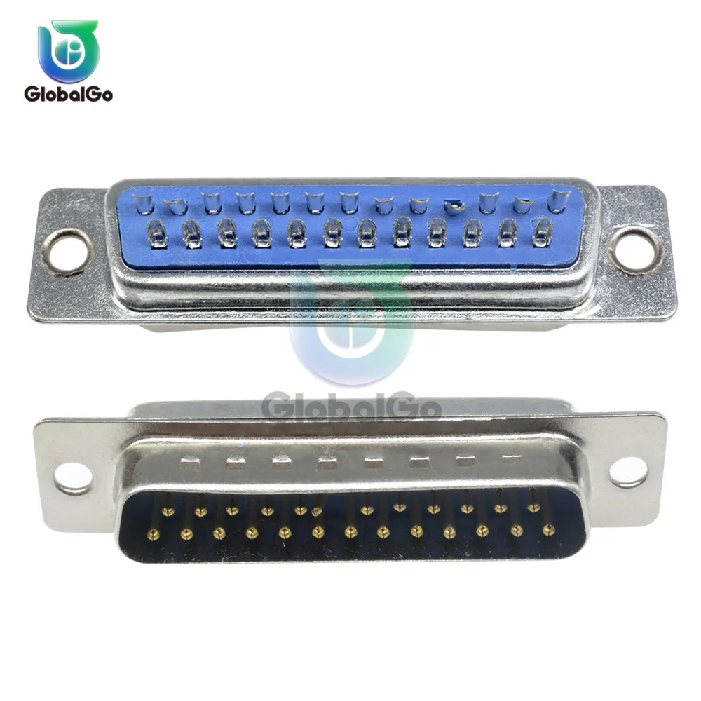 

DB25 Female Male Solder Welded Connector DB D-SUB Adapter 25pin Male Female Converter