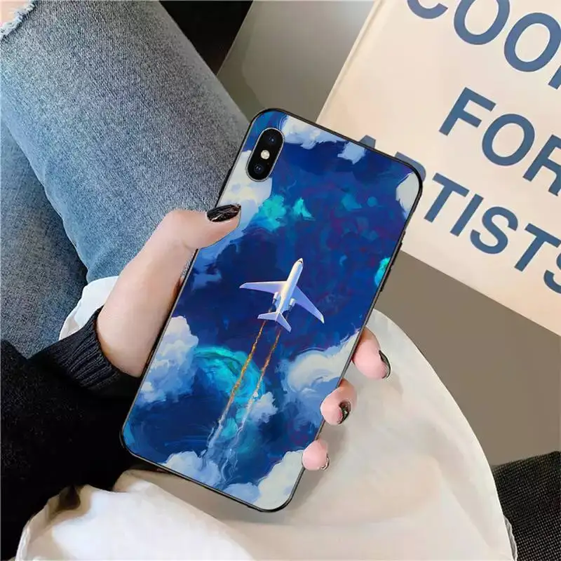 

World Map Travel Phone Case for iPhone 11 12 pro XS MAX 8 7 6 6S Plus X 5S SE 2020 XR mini