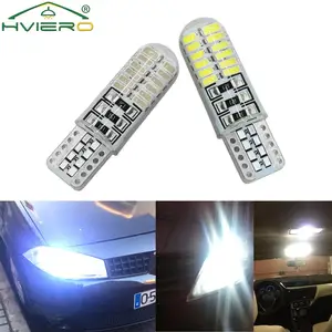 10X 24SMD светодиодный лампы для укладки белый авто светодиодный 194 чтение светильник маркер клиновидные боковые номерной знак фонарь сигнала, сигнализирующий фонарь COB светильник