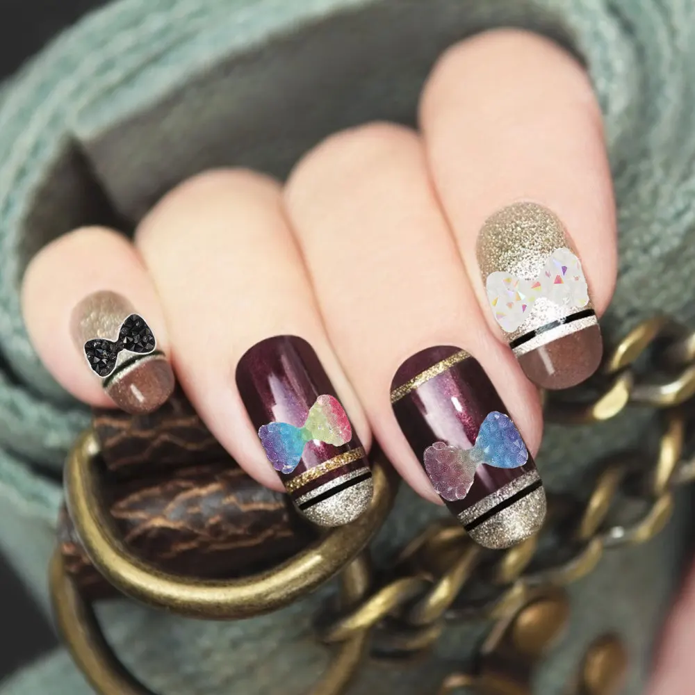 

10 Pcs Diamond Nail Art Decor Crystal Nail Stud Nail Charms Nail Art Accessories