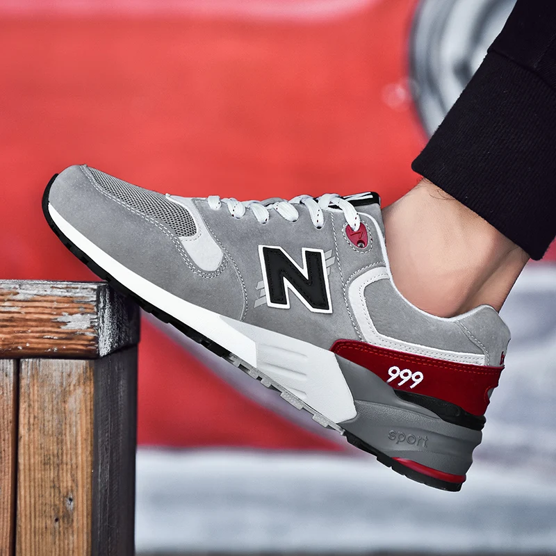 

Sports shoes men's 2021 new NB 999 casual wild couple shock absorption running shoes n word women's shoes large size 46