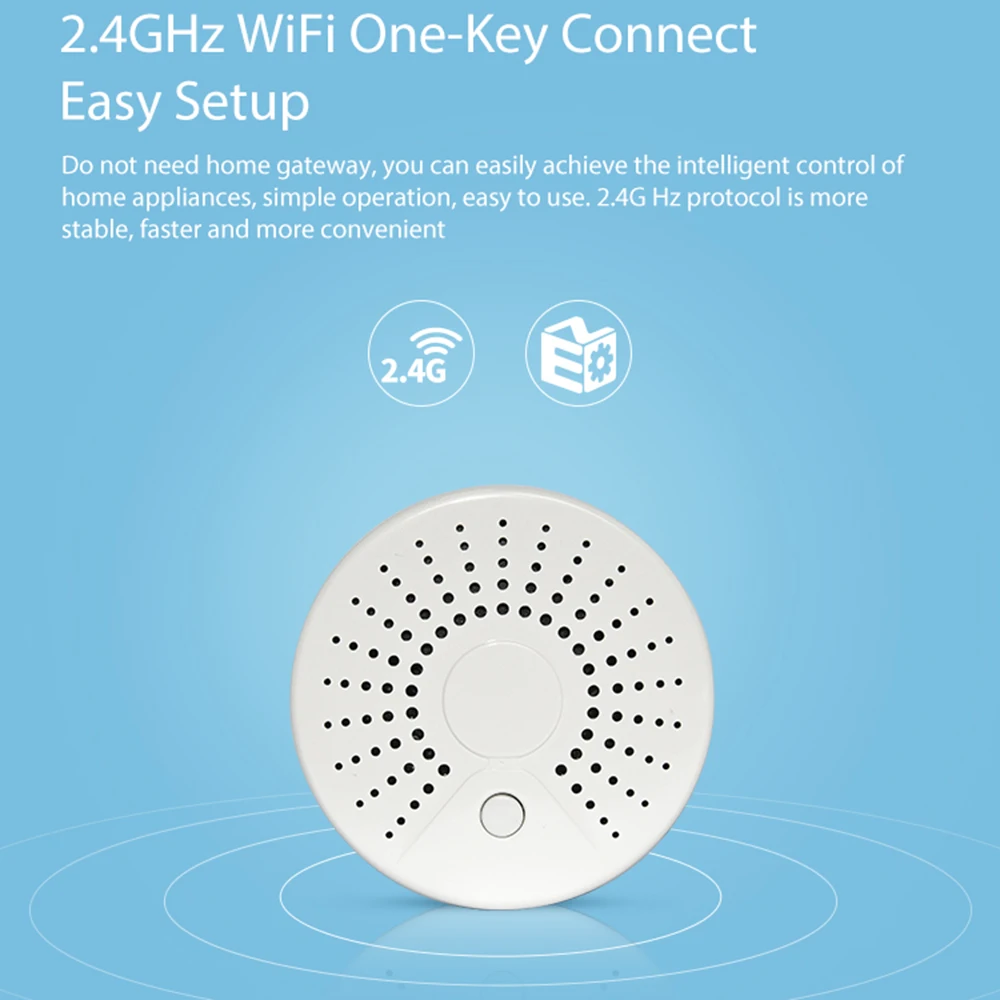 Беспроводной датчик температуры дыма с wi fi|Детали и аксессуары для приборов| |