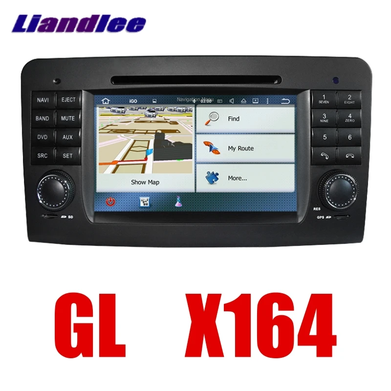 Liandlee автомобильный мультимедийный плеер NAVI для Mercedes Benz M GL Class X164 2005 ~ 2012 сенсорный