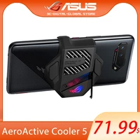 original asus rog phone 5 cooling fan aeroactive gaming cooler 5 for rog 5 phone radiator holder with extra physical buttons