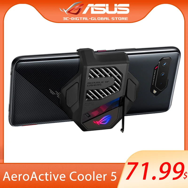 Оригинальный охлаждающий вентилятор ASUS ROG Phone 5 игровой кулер AeroActive для телефона