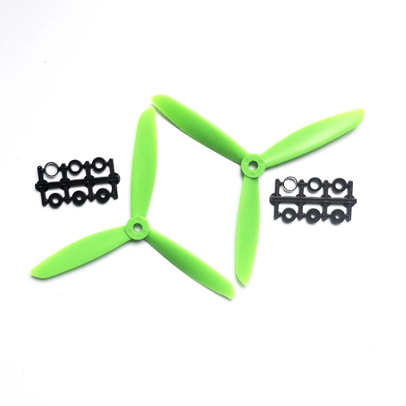 4 пары ABS CW/CCW propeller 6045 3 лезвия листа Props Three лопасть квадрокоптера Propeller для flysky Frame