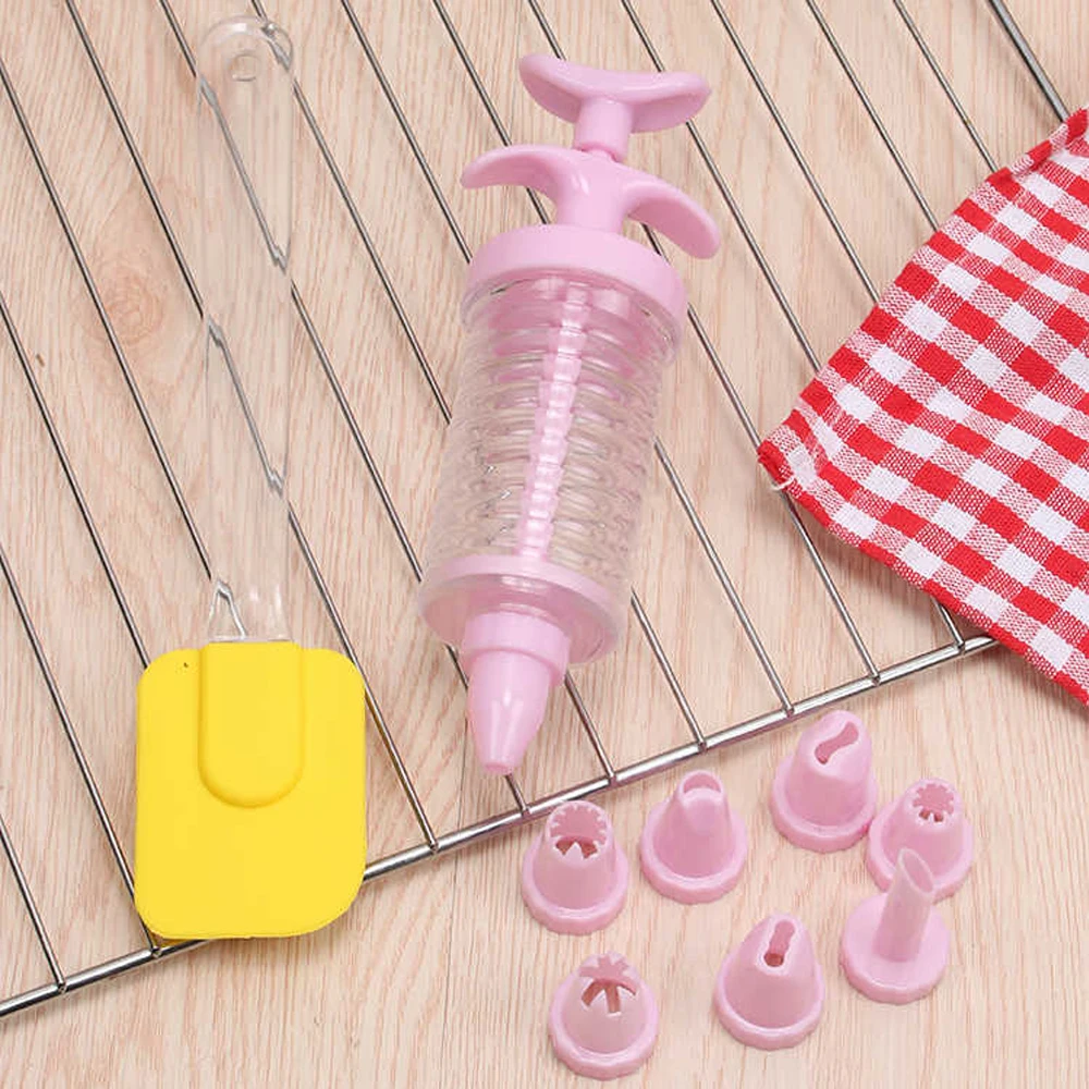 2 цвета печенье пресс для печенья делая пистолет торт украшения цветочные