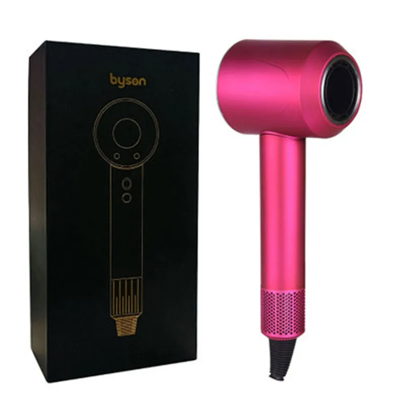 

Leafless hair dryer, negative ion quick dryer, 12 kinds of wind temperature and speed control, powerful hair dryer, hair styling