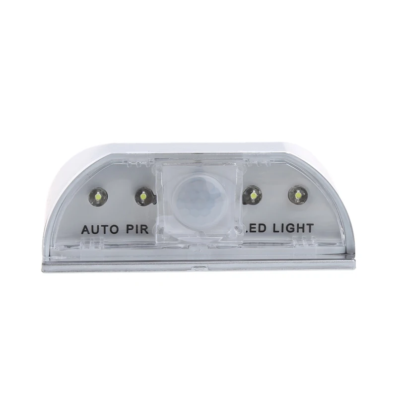 

PIR Infrared IR Wireless Auto Sensor Motion Detector Keyhole Light 4 LED Lamp