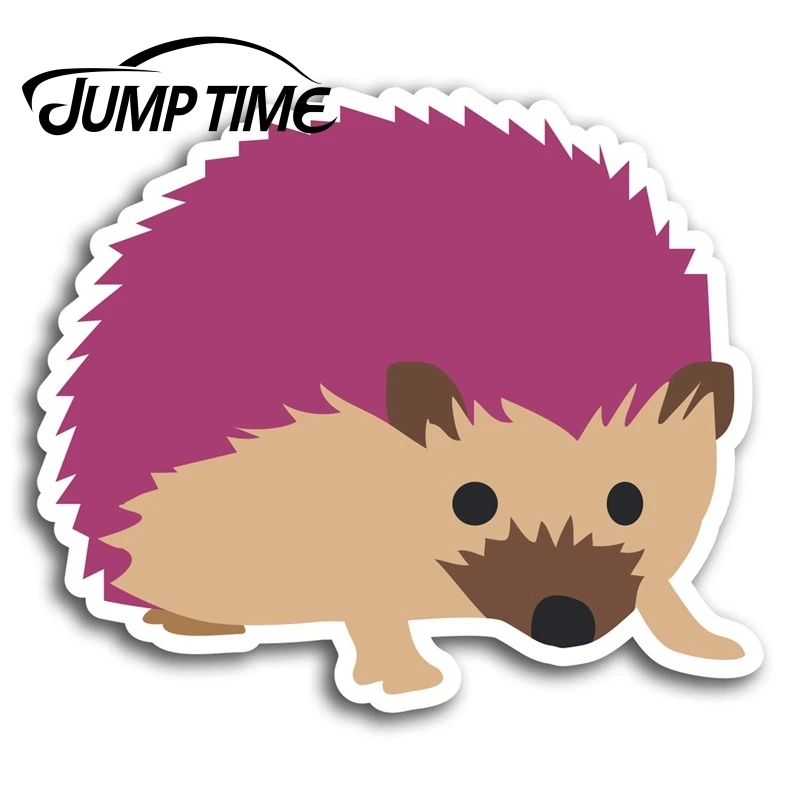 

Виниловые наклейки с милым розовым ежиком, наклейки на ноутбук, чемодан, подарок, автомобильные наклейки на окна