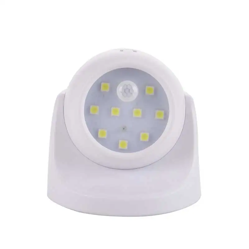 

Светодиодный ночник для прихожей светильник пассивным ИК датчиком движения, вращение на 360 градусов, беспроводной детектор, Ночной светиль...