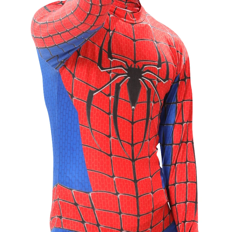

miles morales zentai red spider costume man suit kids adult cosplay mask anime costume bluey