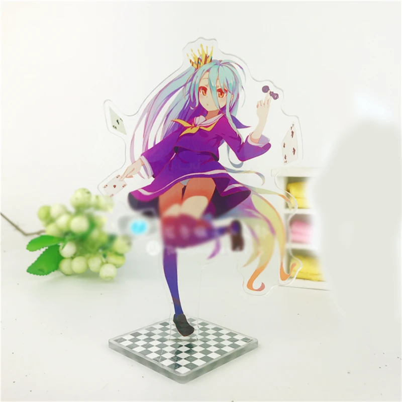 1 шт. аниме No Game Life: Zero фигурка на акриловой подставке коллекция