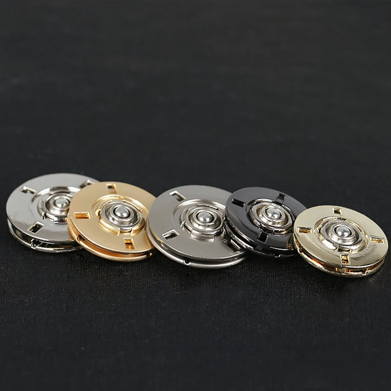 5 шт. кнопки невидимки для одежды 25 мм|snap fastener|metal snapssnap fastener press |