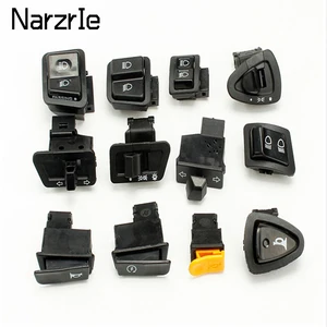 Кнопка переключения верхнего/нижнего света для мотоцикла, клаксон для фар, указателей поворота, аксессуары для Piaggio, скутера - изображение